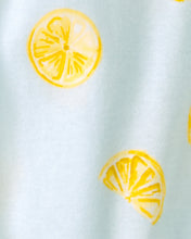 Cargar imagen en el visor de la galería, 2-Pack Lemon Sleep &amp; Play Pajamas - Yellow/Blue

