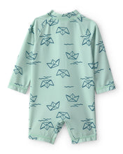 Cargar imagen en el visor de la galería, Boat Long-Sleeve Rashguard - Turquoise
