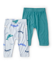 Cargar imagen en el visor de la galería, 2-Pack Whale PurelySoft Pull-On Pants - Blue
