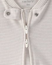 Cargar imagen en el visor de la galería, 2-Pack Elephant Sleep &amp; Play Pajamas - White/Grey
