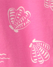 Cargar imagen en el visor de la galería, 2-Piece 'Mommy's Mini Treasure' Shell Bodysuit &amp; Pant Set - Pink/Ivory
