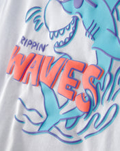 Cargar imagen en el visor de la galería, 2-Piece Shark Top &amp; Short Set - Blue/Khaki
