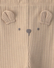 Cargar imagen en el visor de la galería, Conjunto de 3 piezas con pañalero y pantalón de osos

