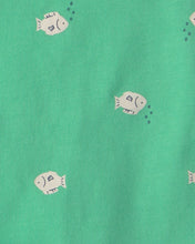 Cargar imagen en el visor de la galería, Conjunto De 3 Piezas  Playera, Pañalero Y Short De Tiburones
