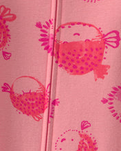 Cargar imagen en el visor de la galería, Mameluco 100% Algodón De Peces Globo Rosa

