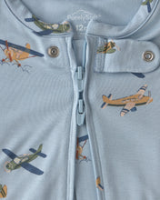 Cargar imagen en el visor de la galería, Paquete De 2 Mamelucos PurelySoft Vintage De Avioncitos
