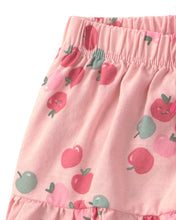 Cargar imagen en el visor de la galería, 2-Piece Apple French Terry Long-Sleeve Top &amp; Skirt Set
