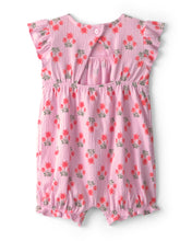 Cargar imagen en el visor de la galería, Floral Romper - Pink
