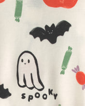 Cargar imagen en el visor de la galería, Halloween 2-Way Zip 100% Cotton Sleep &amp; Play Pajamas - Cream
