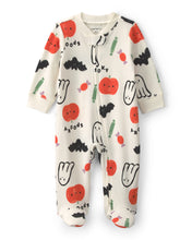 Cargar imagen en el visor de la galería, Halloween 2-Way Zip 100% Cotton Sleep &amp; Play Pajamas - Cream
