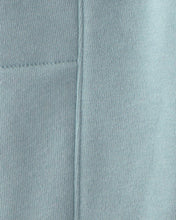 Cargar imagen en el visor de la galería, 2-Piece Striped Fleece Henley Top &amp; Pant Set - Blue/Cream
