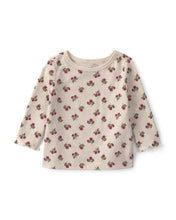 Cargar imagen en el visor de la galería, 2-Piece Floral Overall Set - Maroon/Ivory
