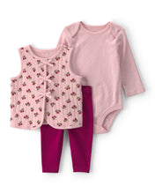 Cargar imagen en el visor de la galería, 3-Piece Floral Layering Set - Pink
