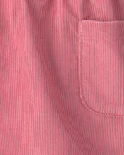 Cargar imagen en el visor de la galería, 3-Piece Floral Corduroy Long-Sleeve Dress Set - Pink/Cream

