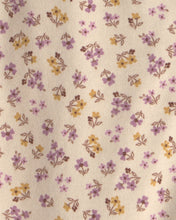 Cargar imagen en el visor de la galería, Floral 100% Cotton 2-Way Zip Sleep &amp; Play Pajamas - Cream
