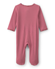 Cargar imagen en el visor de la galería, Floral Cotton 2-Way Zip Sleep &amp; Play Pajamas - Pink

