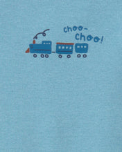 Cargar imagen en el visor de la galería, 4-Pack Trains Short-Sleeve Multipack Bodysuits
