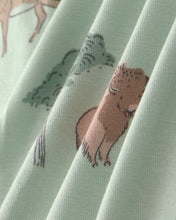 Cargar imagen en el visor de la galería, Desert PurelySoft™ 2-Way Zip Sleep &amp; Play Pajamas - Green
