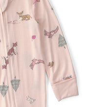 Cargar imagen en el visor de la galería, Woodland PurelySoft™ 2-Way Zip Sleep &amp; Play Pajamas - Pink
