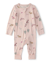 Cargar imagen en el visor de la galería, Woodland PurelySoft™ 2-Way Zip Sleep &amp; Play Pajamas - Pink
