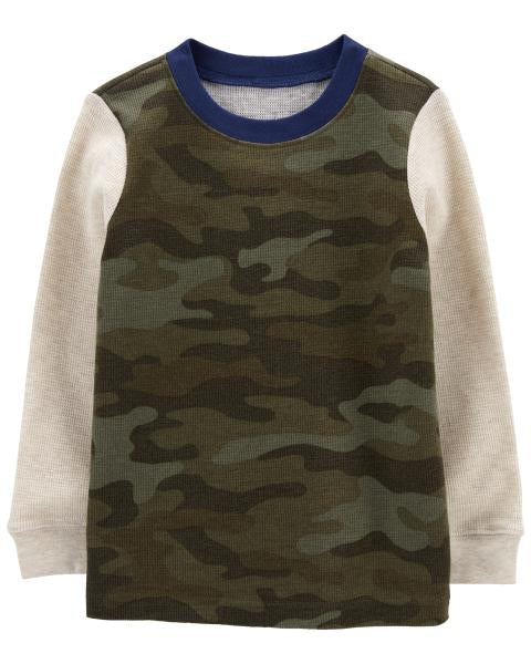 Camo Long-Sleeve Thermal Tee