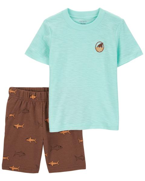 2-Piece Shirt and Shorts Set