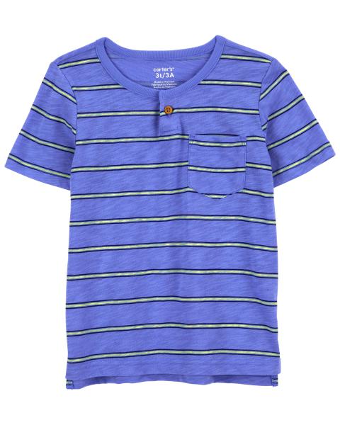 Striped Pocket Tee