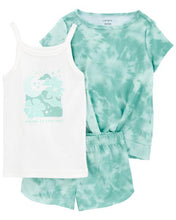 Cargar imagen en el visor de la galería, 3-Piece Tie-Dye Loose Fit Pajamas
