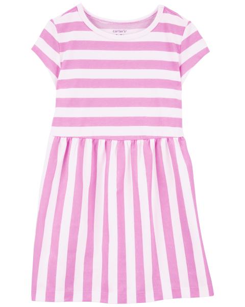 Striped Cotton Dress