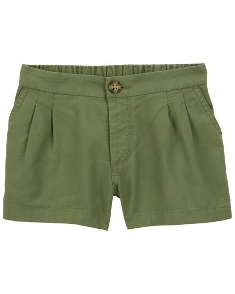 LENZING ECOVERO Twill Shorts