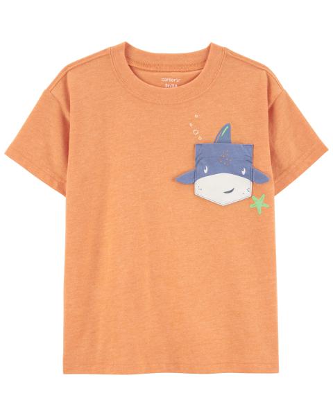 Shark Pocket Tee