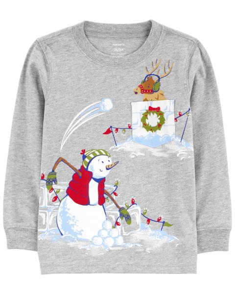 Snowball Fight Graphic Tee