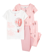 Cargar imagen en el visor de la galería, 4-Piece Air Balloon Cotton Pajamas
