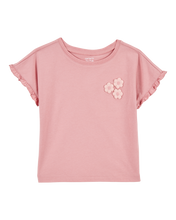 Cargar imagen en el visor de la galería, Short-Sleeve Fashion Top - Pink
