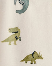 Cargar imagen en el visor de la galería, Dinosaur French Terry Long-Sleeve Tee &amp; Pant Set - Ivory
