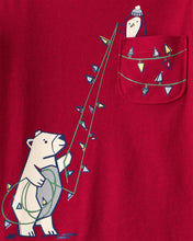 Cargar imagen en el visor de la galería, Red Polar Bear Tee
