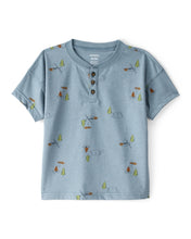 Cargar imagen en el visor de la galería, Camping Short-Sleeve Tee - Blue
