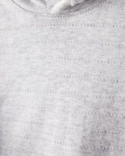 Cargar imagen en el visor de la galería, Cotton Long-Sleeve Hooded Top - Grey
