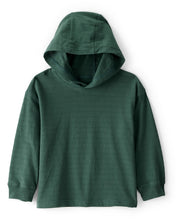 Cargar imagen en el visor de la galería, Cotton Long-Sleeve Hooded Top - Green
