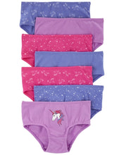 Cargar imagen en el visor de la galería, 7-Pack Unicorn Brief Underwear
