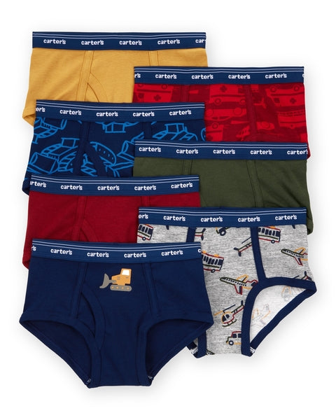 7-Pack Construction Print Brief Underwear