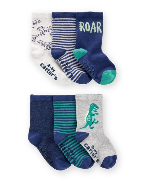 6-Pack Crew Socks
