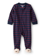 Cargar imagen en el visor de la galería, 1PC Fleece Ftd Navy Stripe Dog Feet
