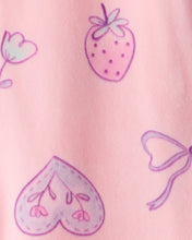 Cargar imagen en el visor de la galería, Swan DreamPlush Snug Fit 1-Piece Pajamas - Pink
