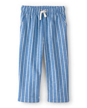 Cargar imagen en el visor de la galería, Striped French Terry Pants - Blue/White
