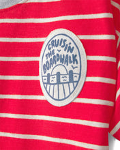 Cargar imagen en el visor de la galería, Striped T-Shirt - Red
