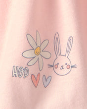 Cargar imagen en el visor de la galería, 2-Piece Easter 'So Very Hoppy' French Terry Top &amp; Skort Set - Pink
