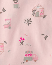Cargar imagen en el visor de la galería, 2-Piece Flower Truck Top &amp; Short Set - Pink
