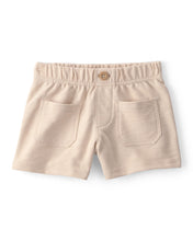 Cargar imagen en el visor de la galería, 2-Piece Floral Top &amp; Short Set - Cream/Tan
