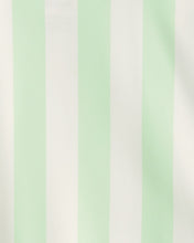 Cargar imagen en el visor de la galería, 1-Piece Striped Swimsuit - Green/Ivory
